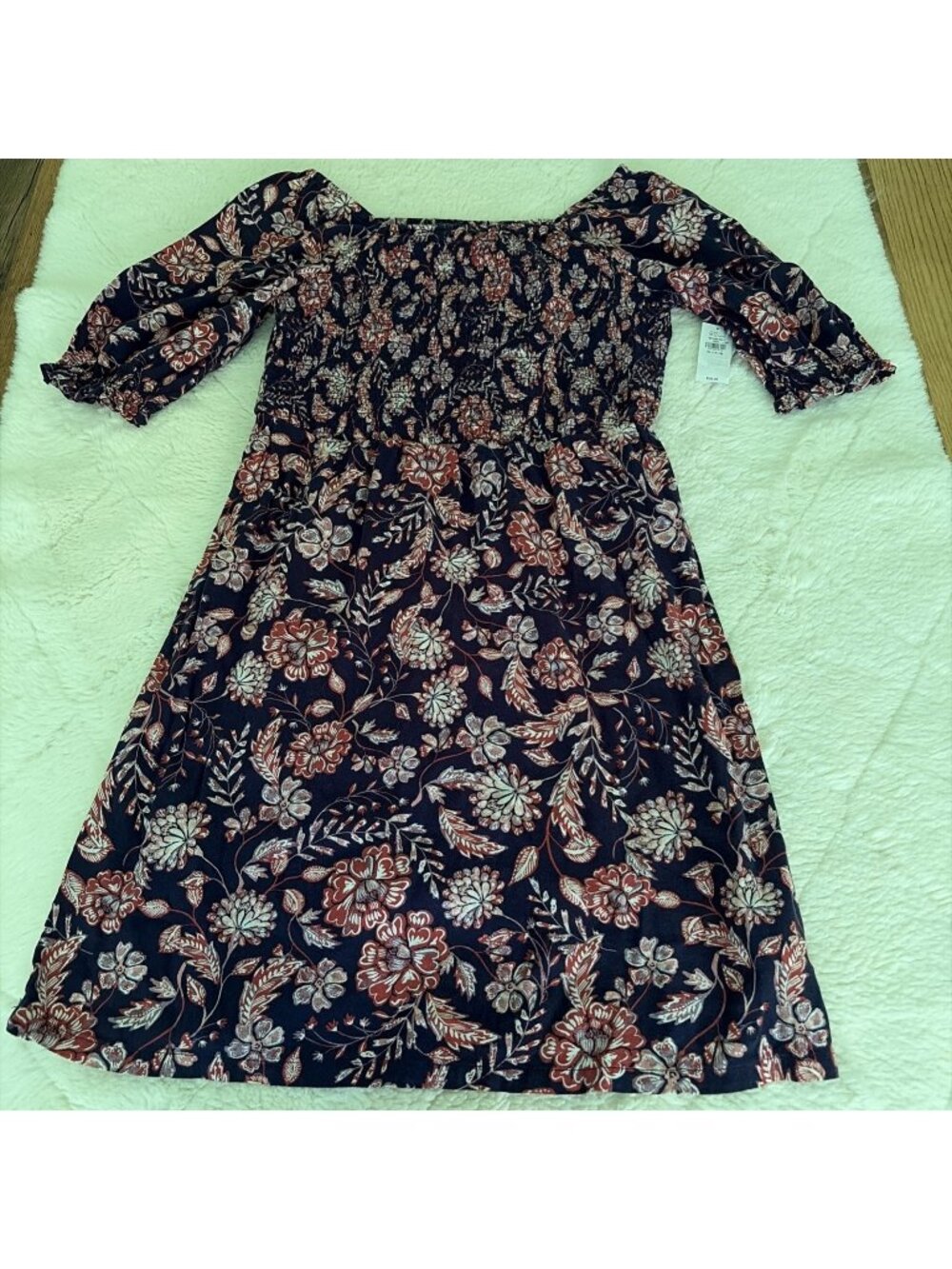 Old Navy Girls Boho Floral Dress NWT XL 14/16 Cottage